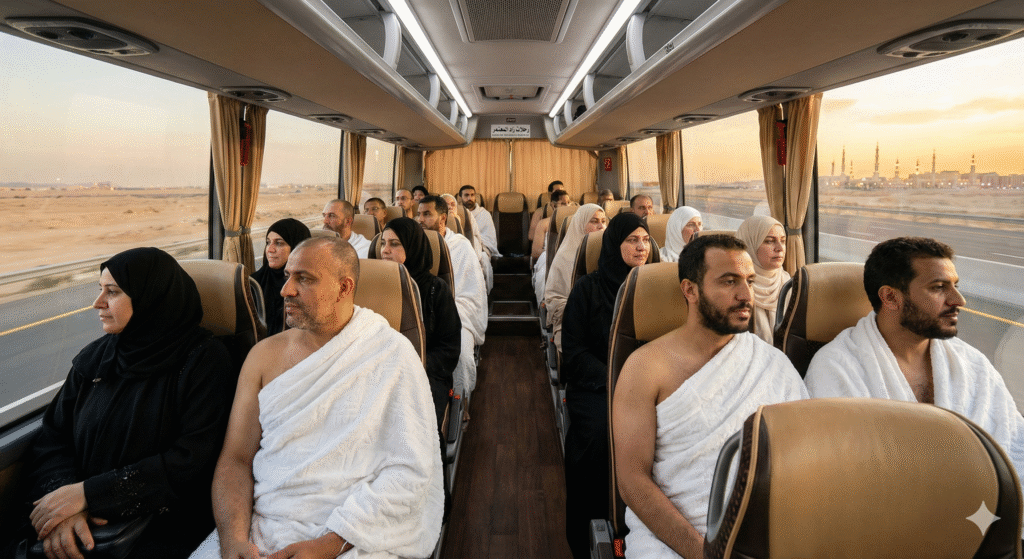 رحلات عمرة من الرياض بالباص